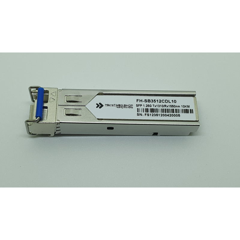 Module SFP BIDI 1.25G 20km - Émetteur-récepteur Fibre Optique Simplex LC (Tx1310/Rx1550 Nm) - 6