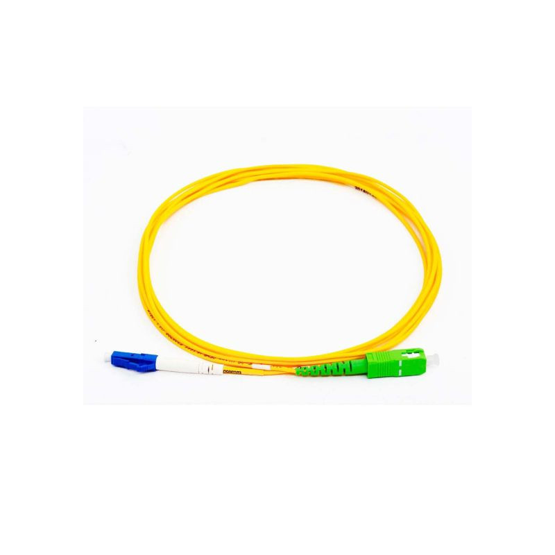 Optical patch cable Simplex 9/125 LC/UPC-SC/APC SM 1m