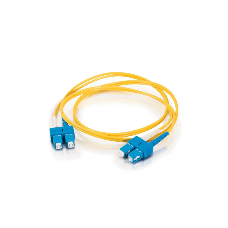 Optical patch cable Duplex 9/125 SC-SC SM 1m